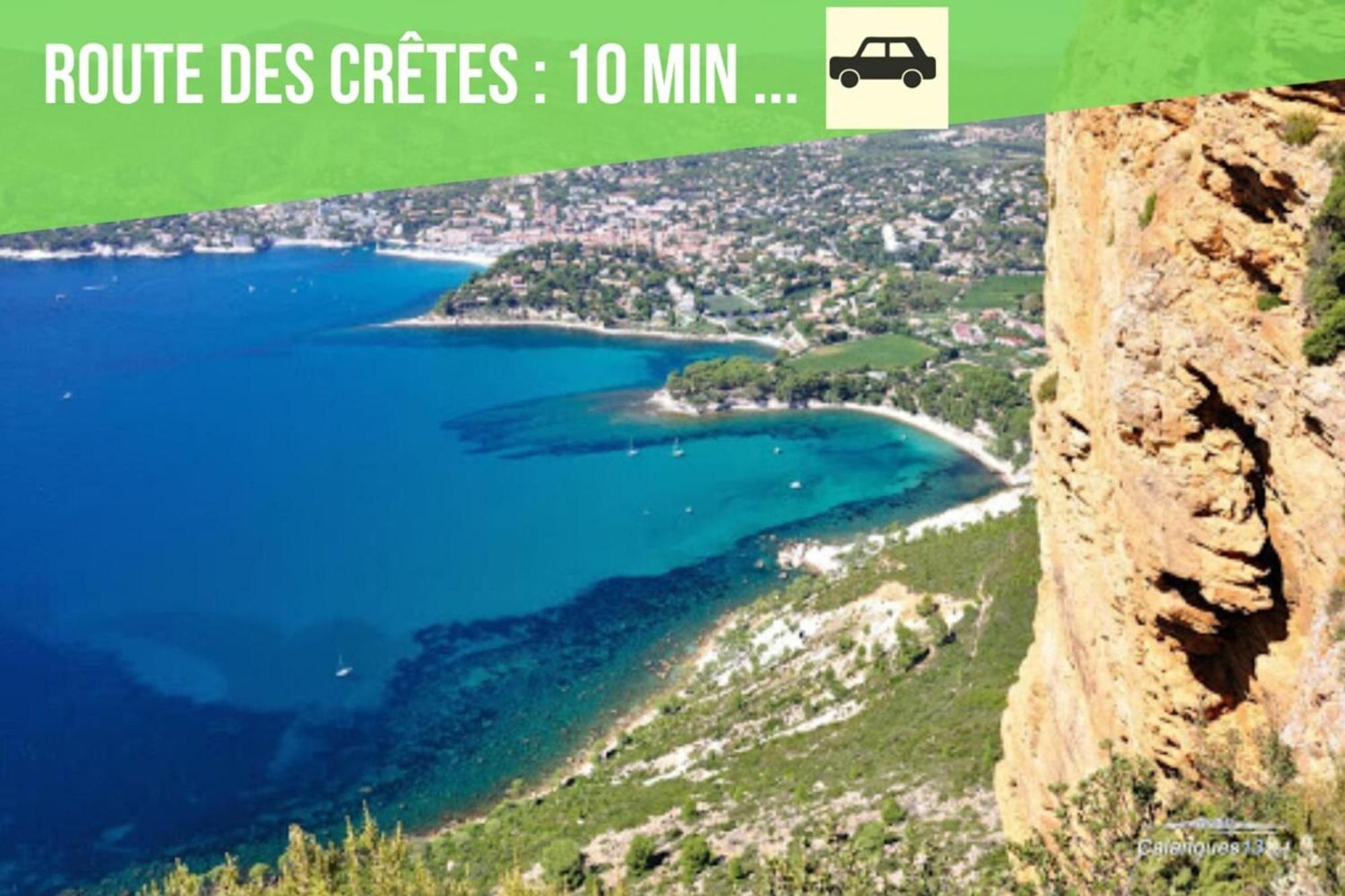 Апартаменти Cosy La Baie Des Anges - Plage La Ciotat - Classe 3 Etoiles Екстер'єр фото